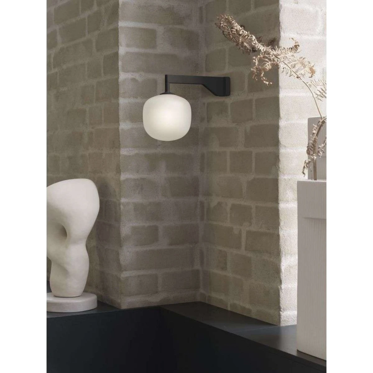 Muuto Rime Væglampe - Grey