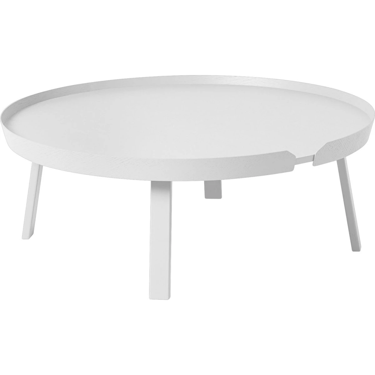 Muuto Around Sofabord Hvid Ekstra Stor