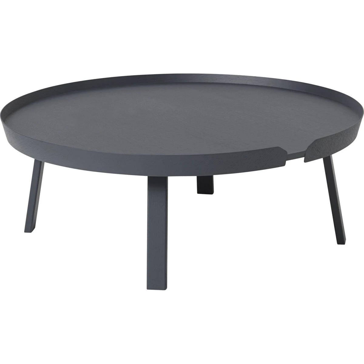 Muuto Around Sofabord Anthracite Ekstra Stor