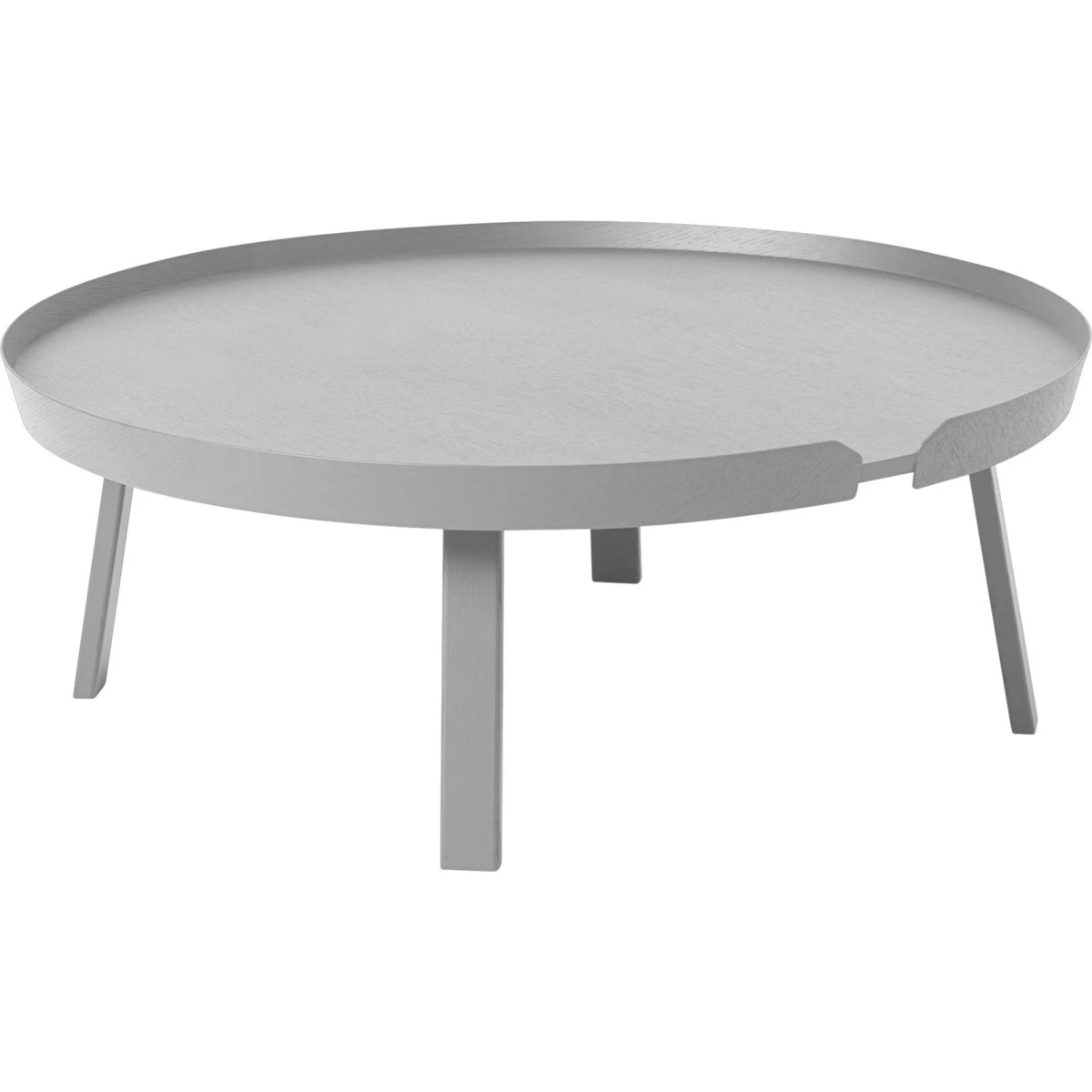 Muuto Around Sofabord Grå Ekstra Stor