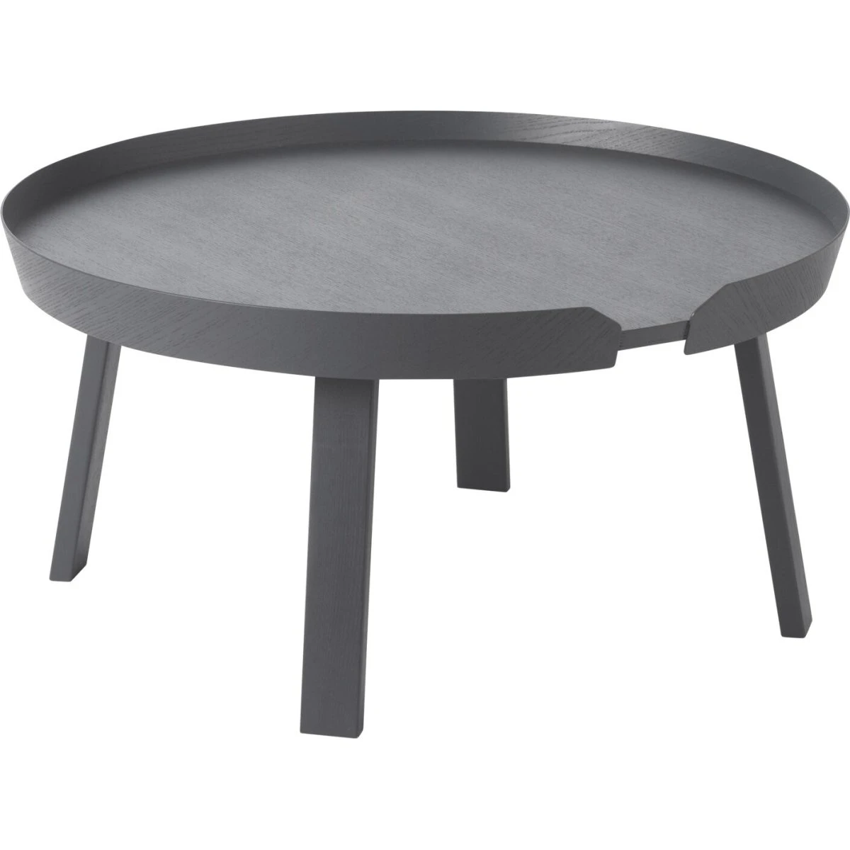 Muuto Around Sofabord Stor Anthracite