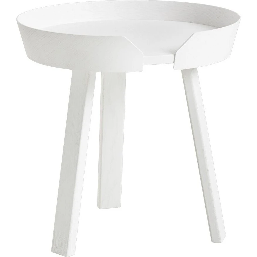 Muuto Around Sofabord Lille - Hvid Ø45 cm