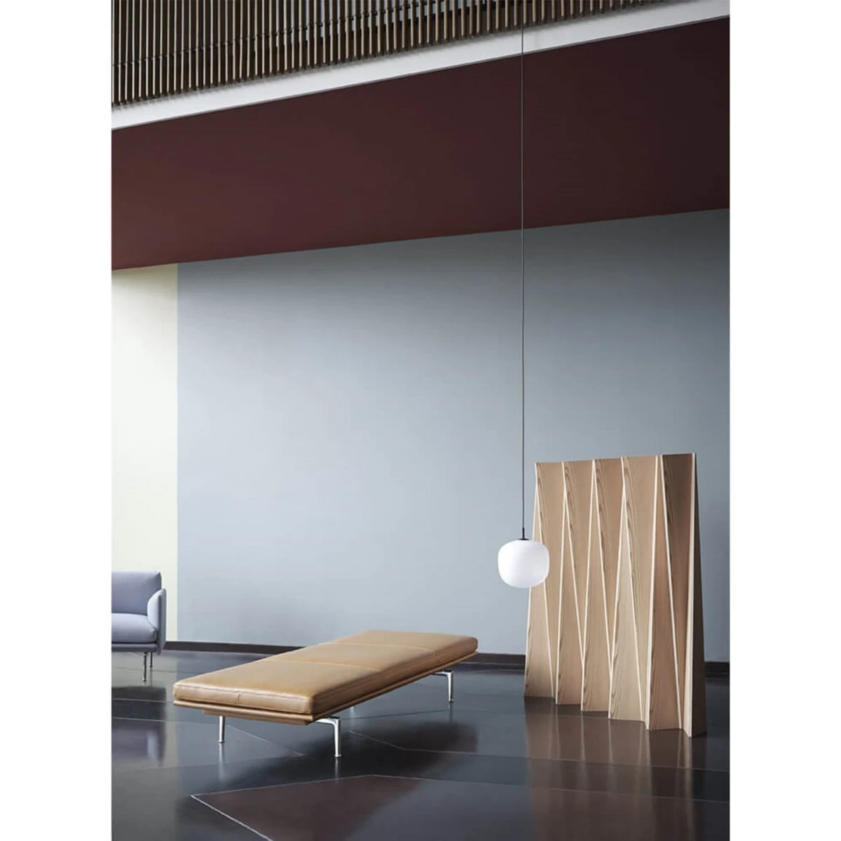 Muuto Rime Pendel Ø25 White/White - Glas