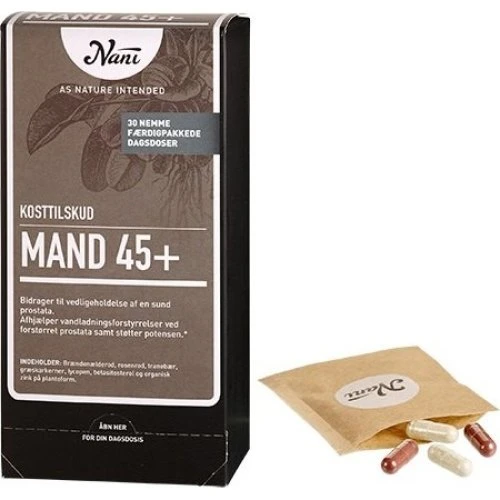Nani Mand 45+ Helsepakke - 30 dagsdoser