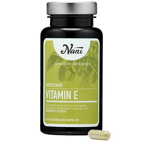Nani E-vitamin 60 kap.