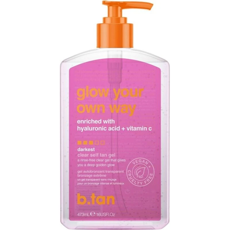 B.tan Glow Your Own Way Selvbruner Gel 473 ml