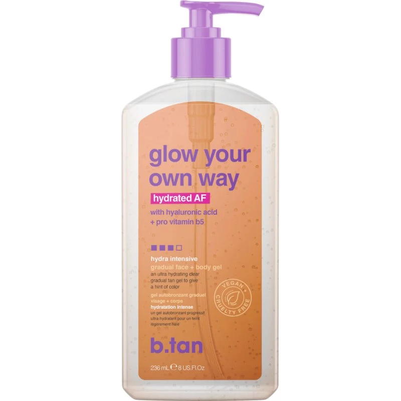 B.tan Glow Your Own Way Hydrated AF 236 ml