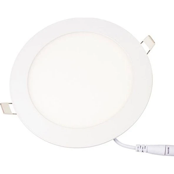 Alisia LED Downlight 12W 4000K dæmpbar IP44 - Rund, mat hvid