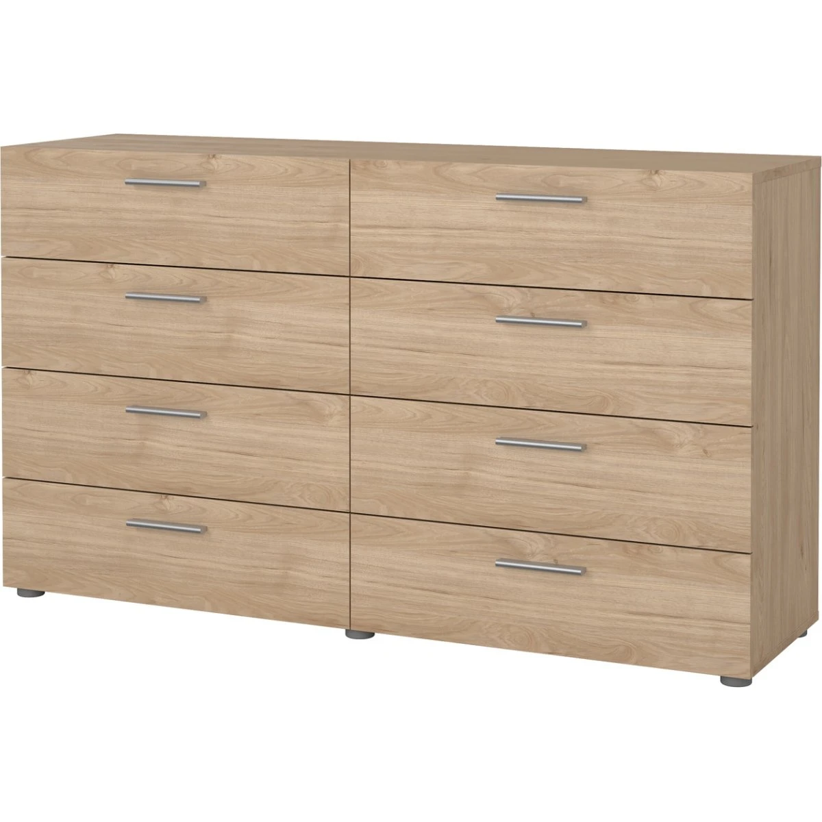 Vesterholm Pepe Kommode - 8 skuffer - Jackson Hickory