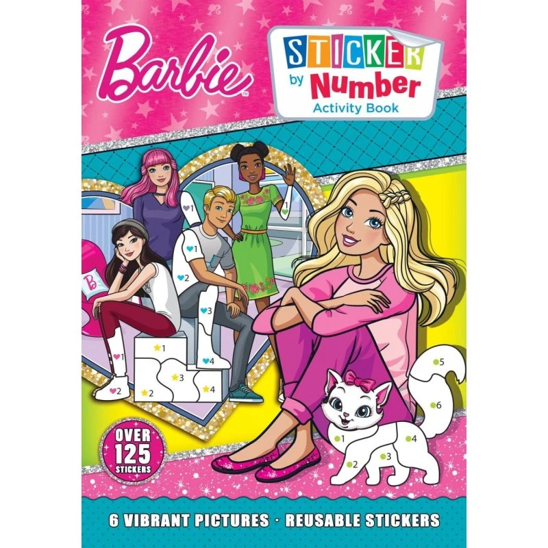 Barbie Stickerbog - Alligator (100+ stickers)