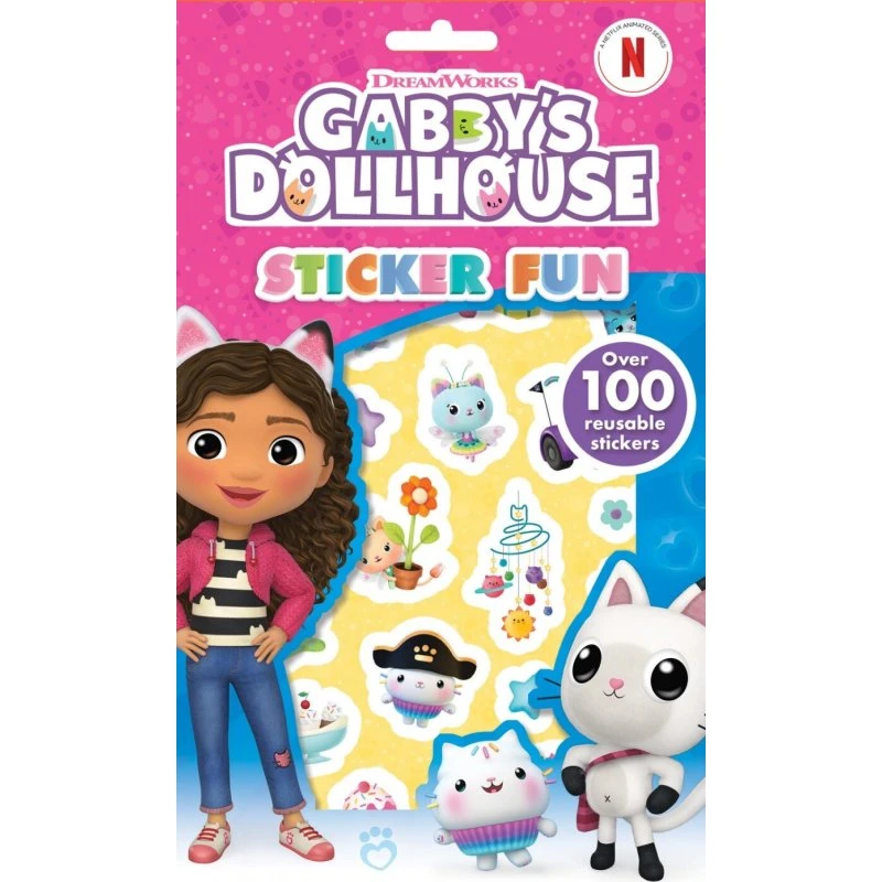 Gabby’s Dollhouse Stickerbog – Alligator