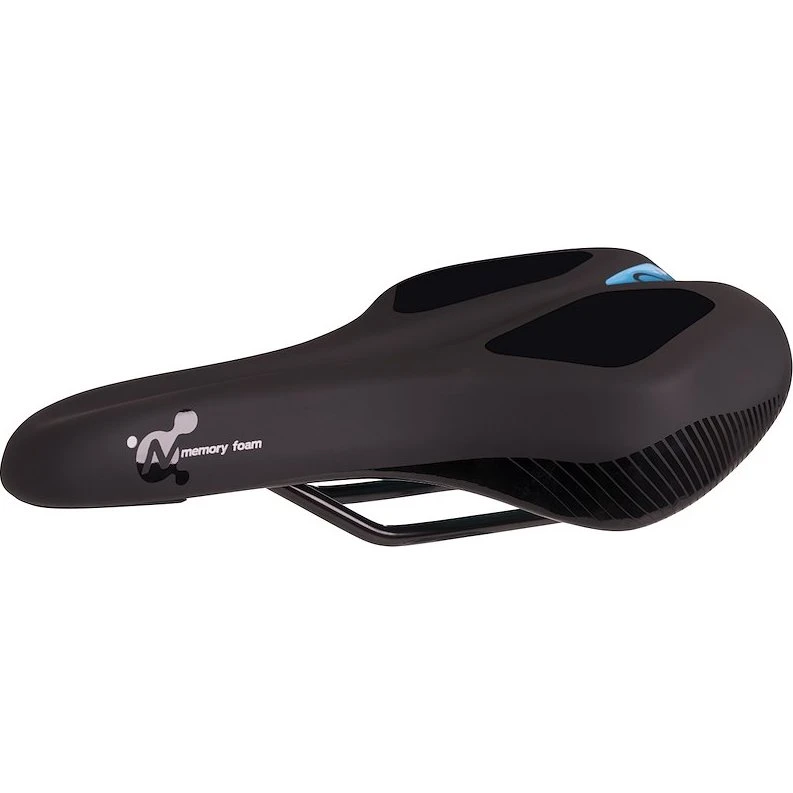 Pathtaker Comfort Plus cykelsadel med memory foam - 260x150mm