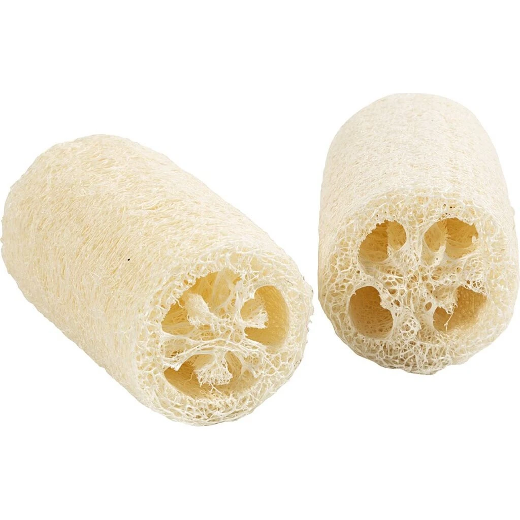 Creativ Company Naturlig Loofah Svamp, 2 stk, 10 cm