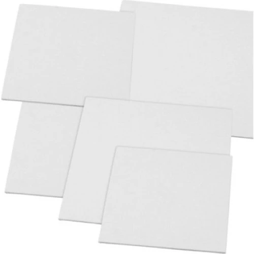 Malerplader 15x15 & 20x20 cm, 3 mm tykkelse, 80 stk.
