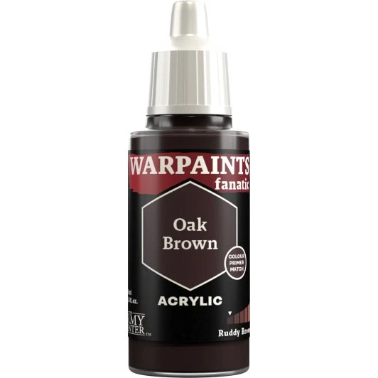Army Painter Warpaints Fanatic Acrylics - Oak Brown WP3109