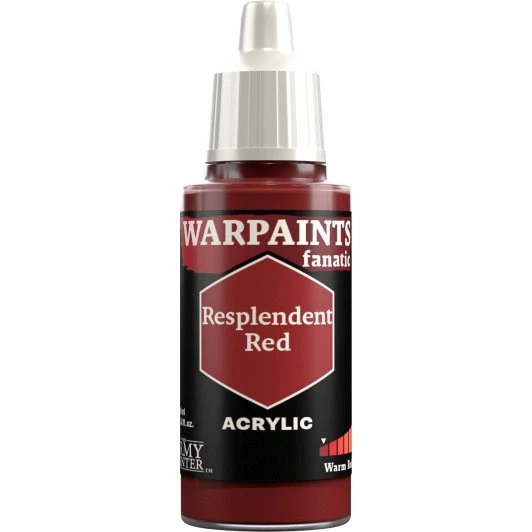 The Army Painter Warpaints Fanatic Acrylics - Resplendent Red WP3103