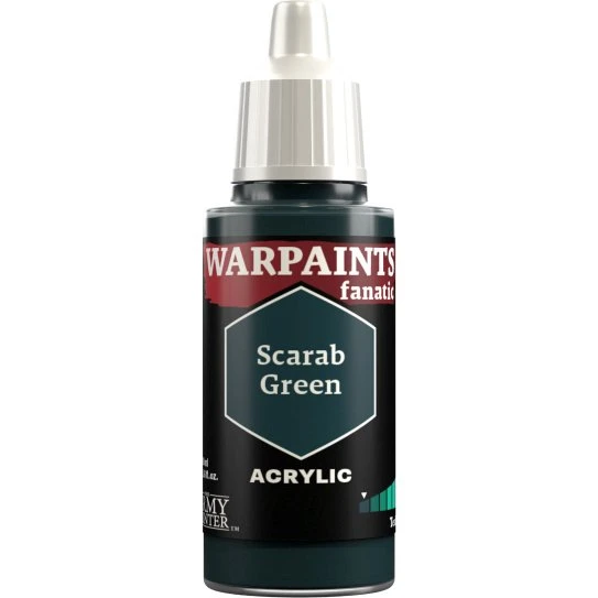 The Army Painter Warpaints Fanatic Acrylics - Scarab Green WP3043