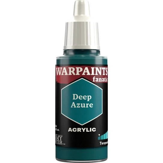 The Army Painter Warpaints Fanatic Acrylics - Deep Azure WP3037