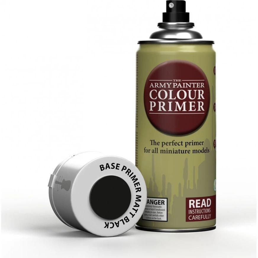 The Army Painter Matt Black Primer Spray