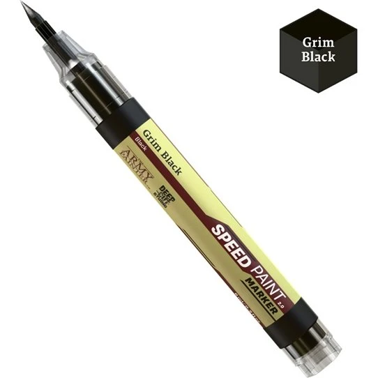 Army Painter Speedpaint Marker - Grim Black - SM1020P
