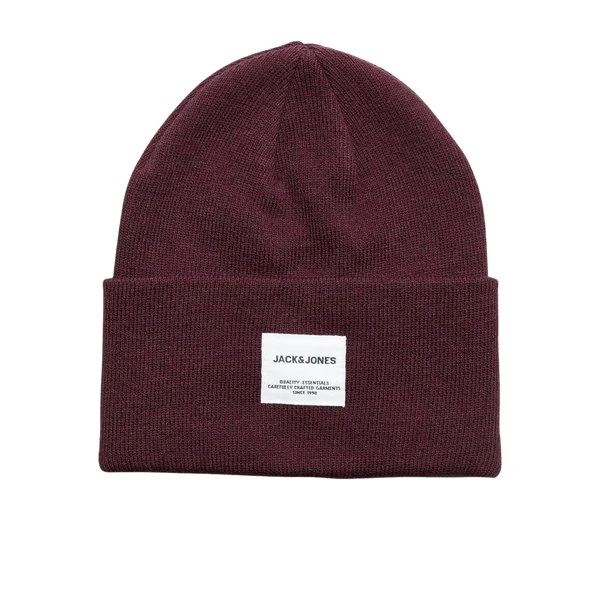 JACLong Knit Beanie Noos - Blå/Hvid