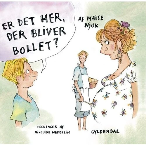 Er det her, der bliver bollet? – Maise Njor (Børnebog, Hardcover)