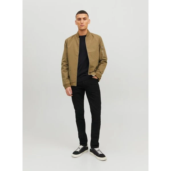 Jack & Jones Jjebasic Knit Crew Neck Navy Strik