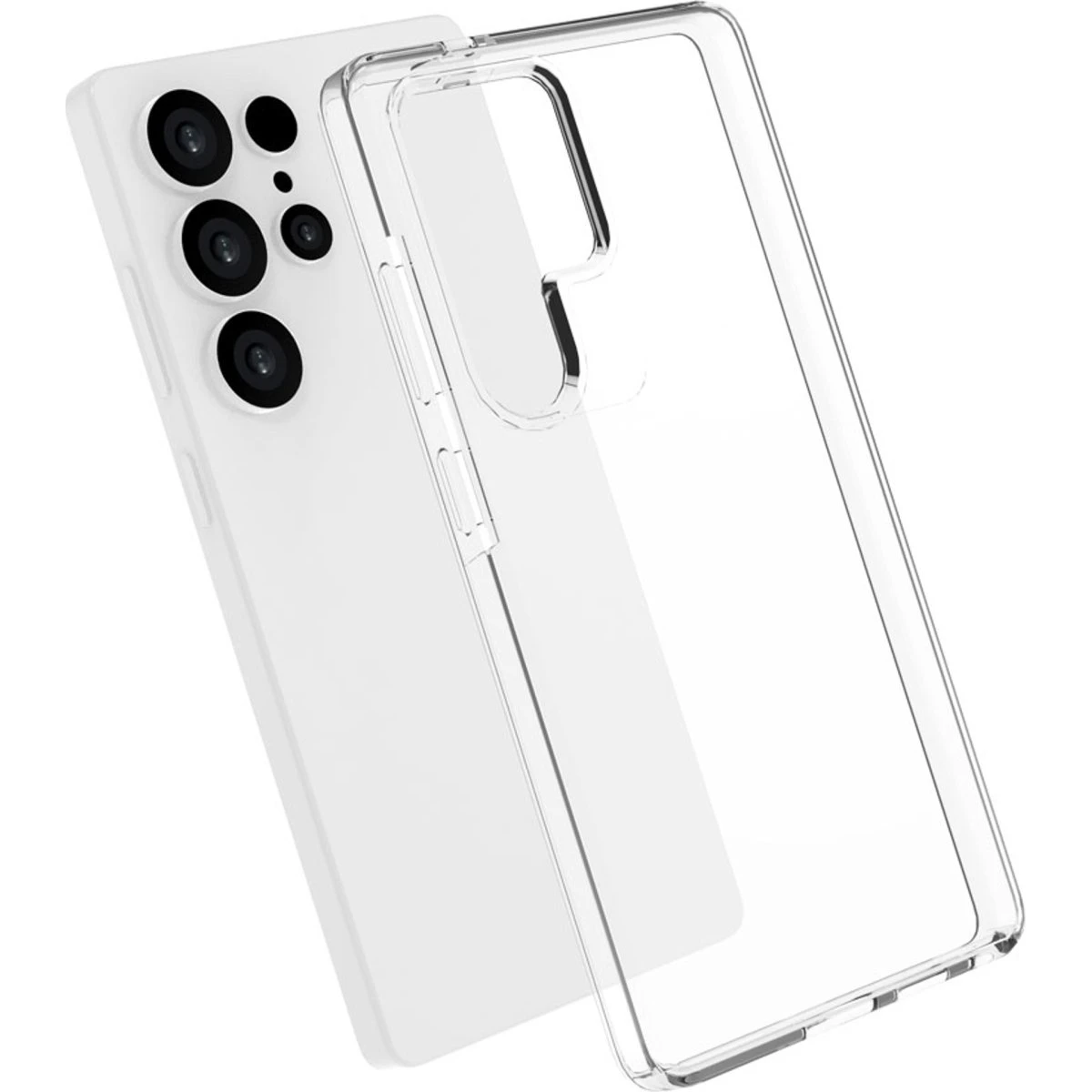 Lippa Samsung S25 Ultra TPU Cover, Transparent