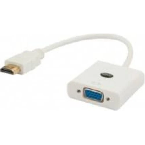 Savio CL-201 HDMI til VGA-adapter - Hvid