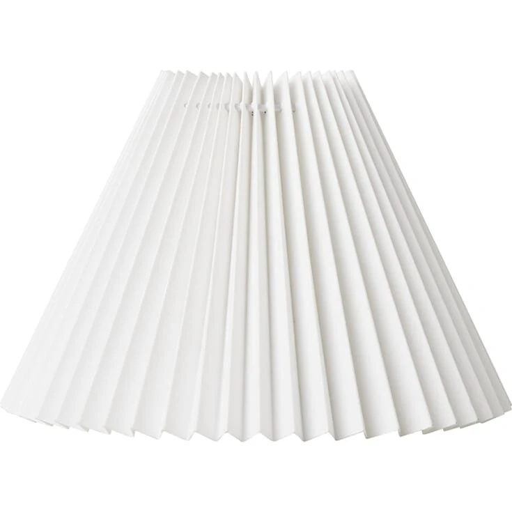 Nielsen Light Emma Piso plissé lampeskærm, hvid H16,5 cm