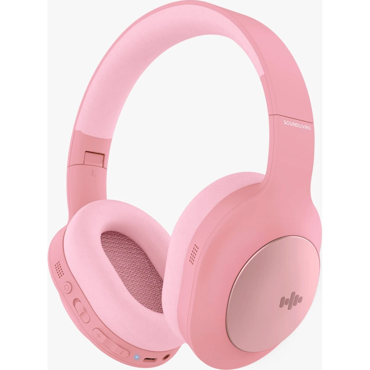 Soundliving Wave Over-ear høretelefoner - Pink