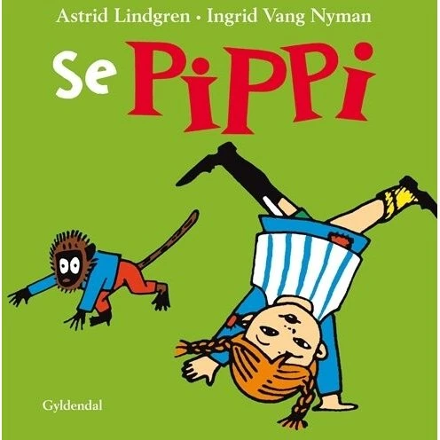 Se Pippi – Papbog (pegebog for små børn)