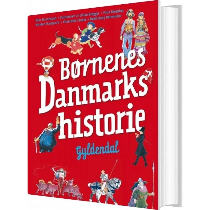 Børnenes Danmarkshistorie – Nils Hartmann (hardcover)