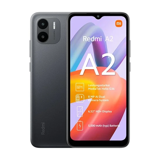 Xiaomi Redmi A2 4G 32GB Dual SIM - Sort