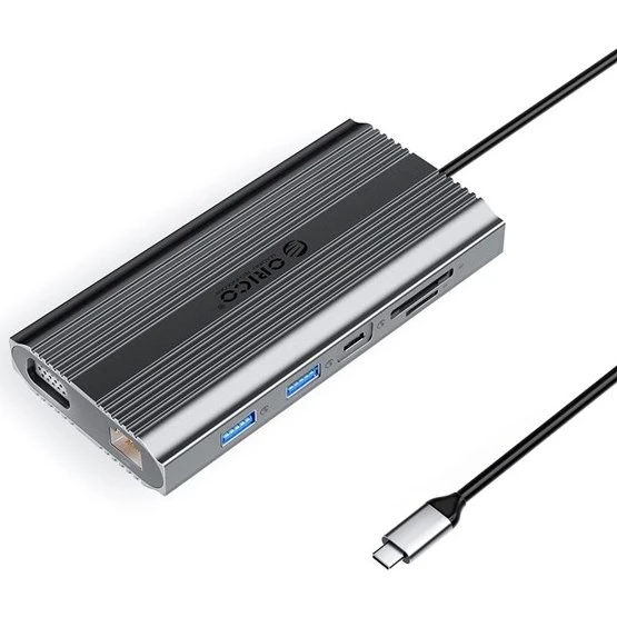 ORICO XDR 12-in-1 USB-C Docking Station - Grå