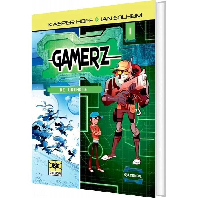Gamerz 1: De Ukendte — Jan Solheim (hardcover)