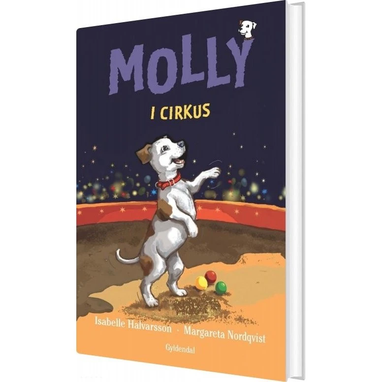 Molly i cirkus – børnebog (hardcover)