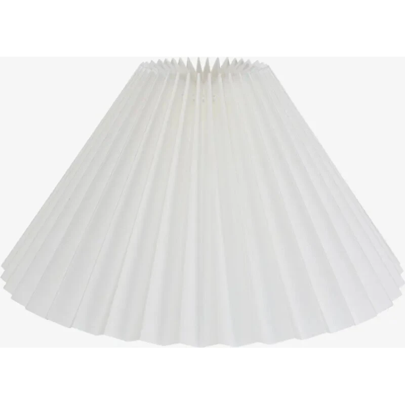 Carolin Plisse lampeskærm, sort nistret H22,5 Ø41 cm