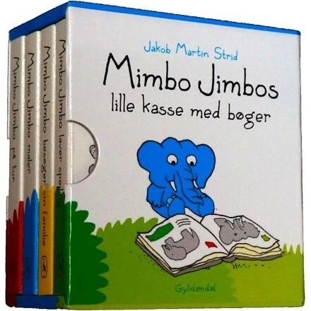 Mimbo Jimbos lille kasse med bøger – Jakob Martin Strid