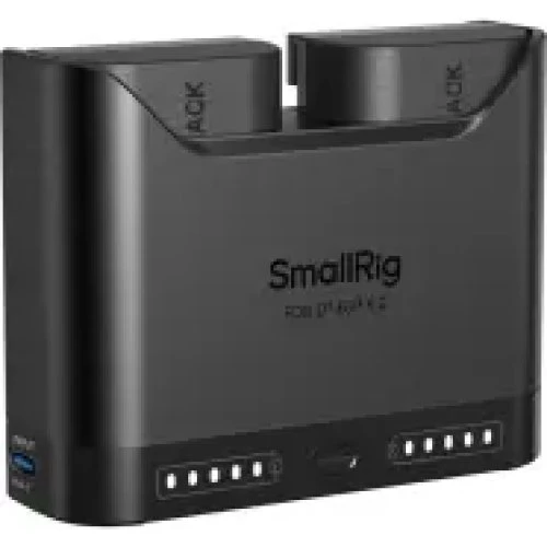 SmallRig 5484 Turbo Charging Kit med 2x LP-E6NH batterier