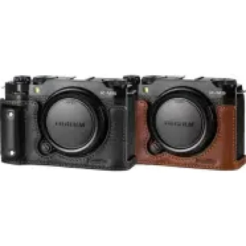 SmallRig 4879 Leather Half Case Kit til FUJIFILM X-M5 - Sort