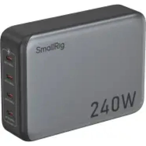 SmallRig 4752 240W 4-Port PD Strømadapter - Grå
