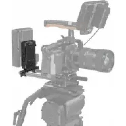 SmallRig 3498 V-Mount Batteriadapterplade med Dual Rod Clamp