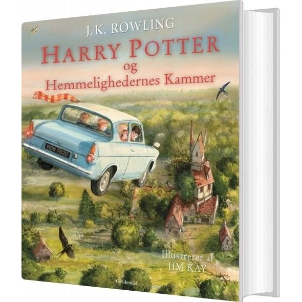 Harry Potter og Hemmelighedernes Kammer - Illustreret hardcover