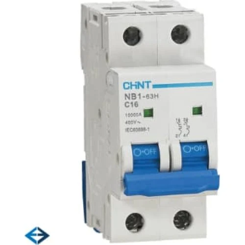 Chint NB1-63H Automatsikring, C 16A, 1P+N, 10kA
