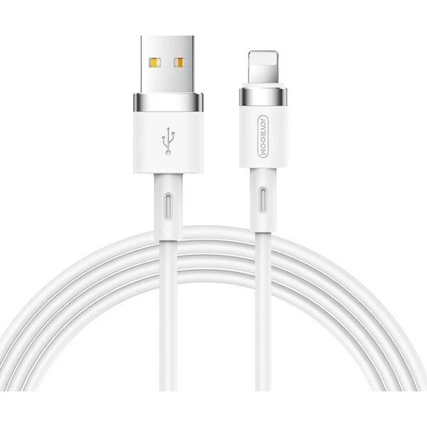 Joyroom Liquid Silicone Data Cable N2 USB-A til Lightning, 1.2m, Hvid