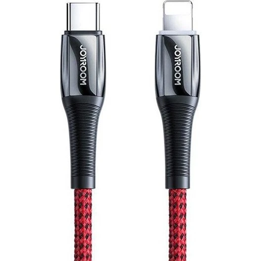 Joyroom S-1224K2 USB-C til Lightning PD-kabel, 1.2m, rød