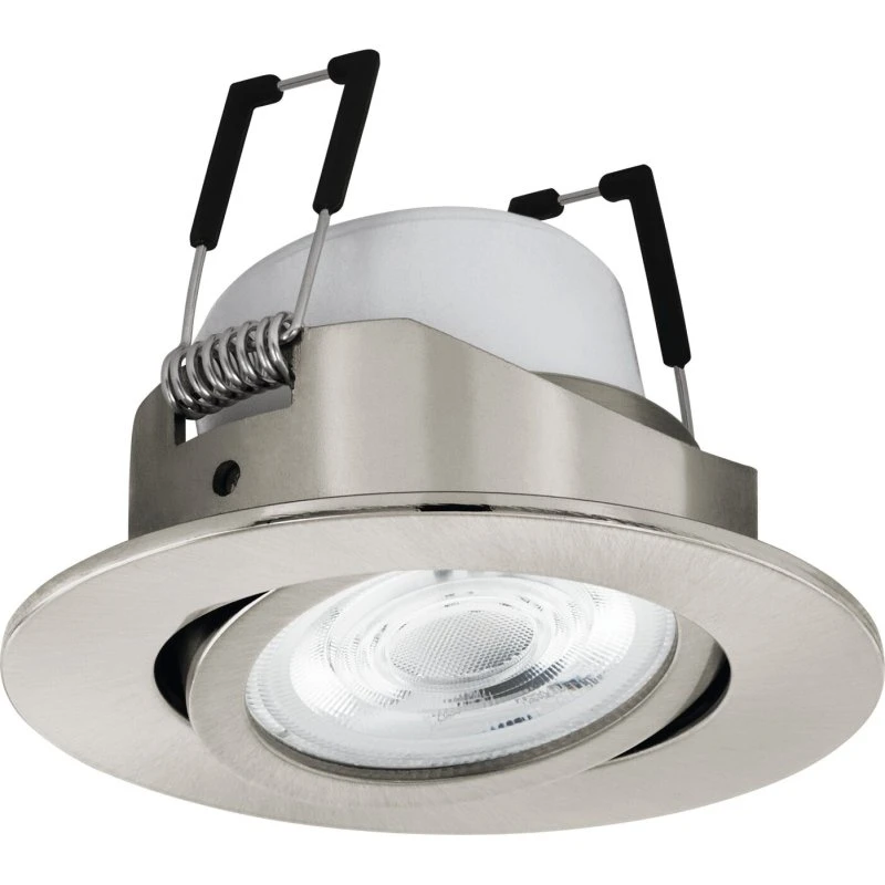 EGLO SALICETO-Z SMART indbygningsspot Ø88 mm, børstet stål