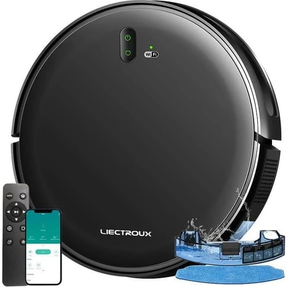 LIECTROUX L200 Robotstøvsuger & Moppe med WiFi