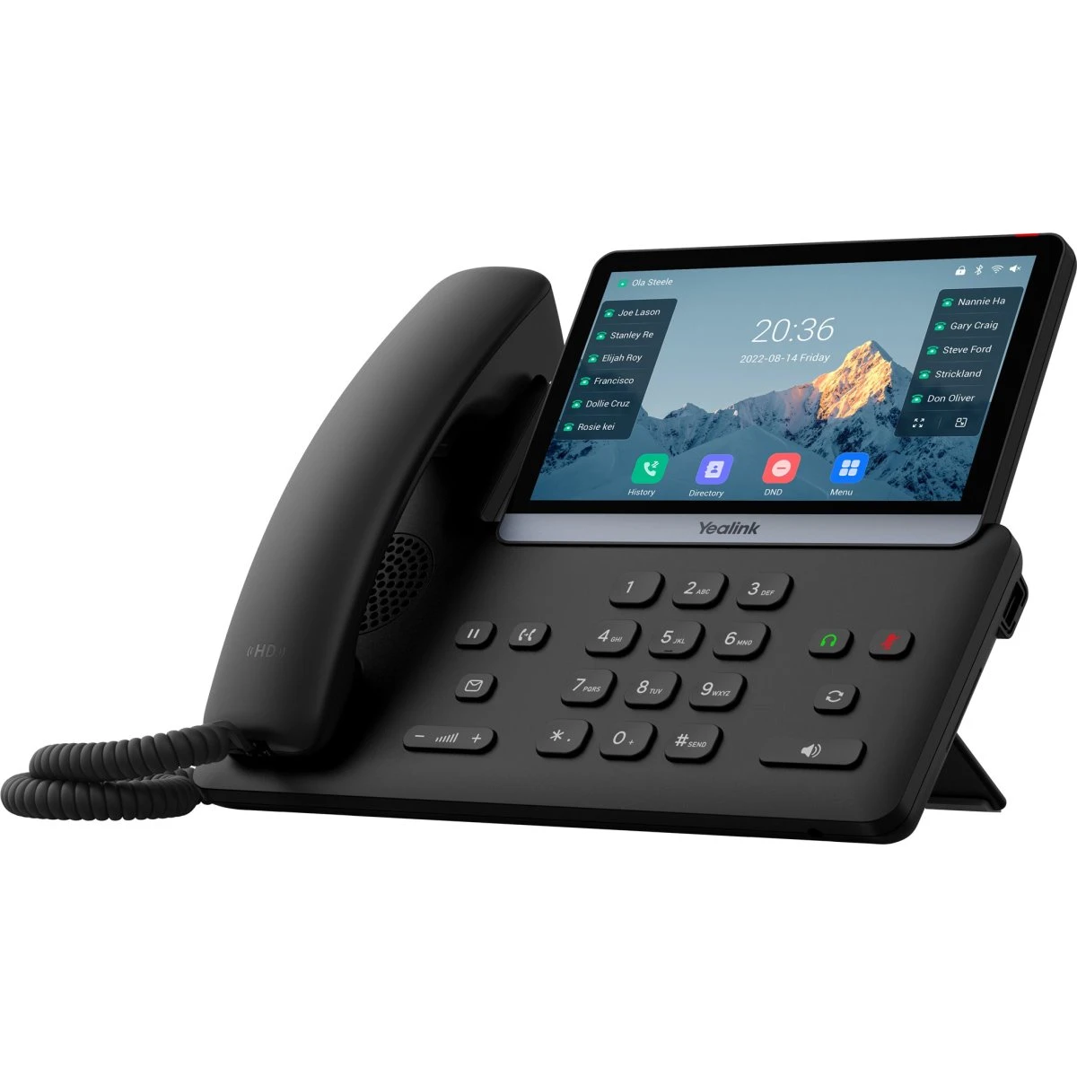 Yealink SIP-T77U VoIP-telefon - Klassisk grå